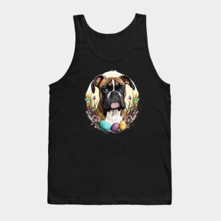 Boxer Happy Easter Day Tank Top